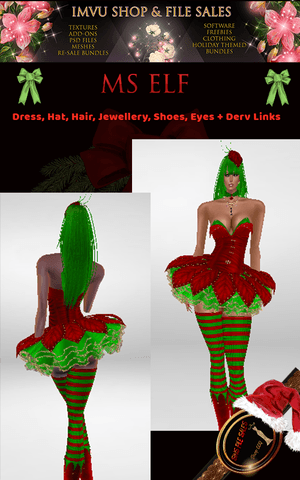 Ms Elf- Full Outfit- Derv Links Included