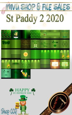 St Paddy #2 -2020 Texture Pack- 31 Files