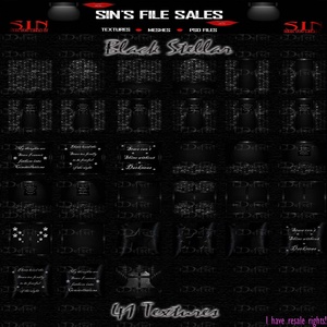 Black Steller Texture Pack