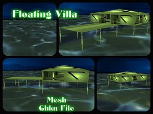 Floating Villa (Mesh)