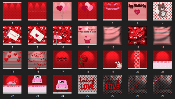 ♥Valentine 2021 Texture Pack♥