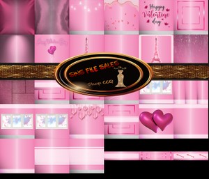 ♥Valentine Texture Pack-30 Files♥