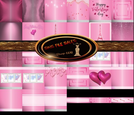 ♥Valentine Texture Pack-30 Files♥