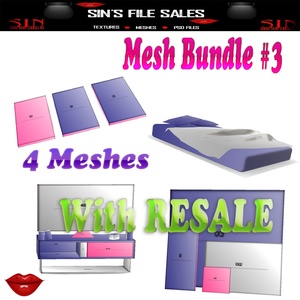 Mesh Bundle *4 Meshes / With Resale