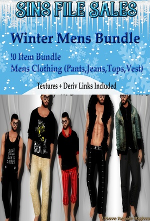 ♥Sale♥ Mens 10 Item Clothing Bundle (Tops, bottoms, jeans, vest)