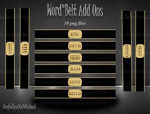 Word*Belt Add-On&#x27;s 