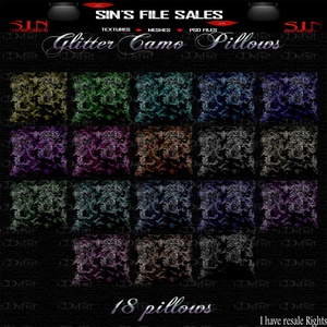 Glitter Camo Texture Pack