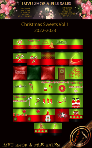 🎅 Christmas Sweets Vol 1 Texture Pack 2022-2023