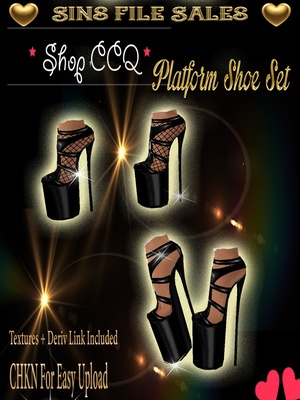 Platform Shoe Set * CHKN for easy upload