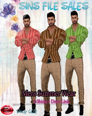 •Mens Summer Wear*