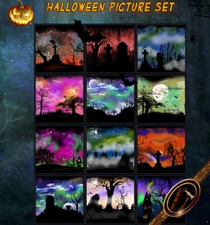 •Halloween Art Set•+ Derv Links