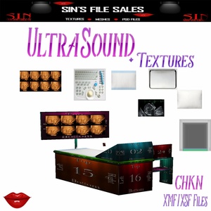 Ultrasound* Mesh + Textures