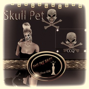 •Halloween Bloody Skull Pet FREEBIE•