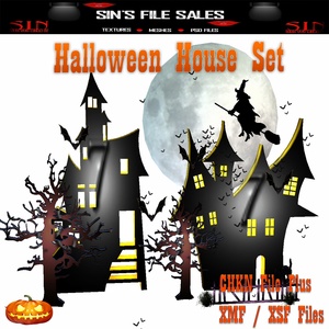 Halloween Houses * Mesh