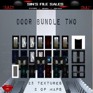 Door Texture Pack Two (27 files/images)