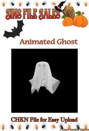 Halloween Animated Ghost