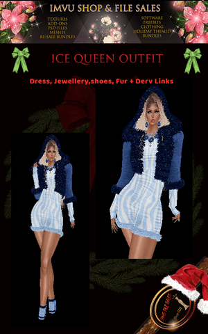 Ice Queen Full Outfit- Derv Links Included