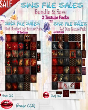 •Bundle &amp; Save• 2 Texture Packs