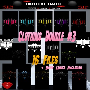 Clothing Bundle *16 Files