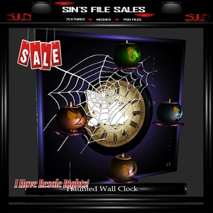 Haunted Clock Mesh