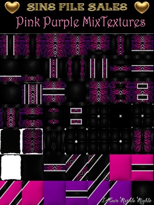 Wild Glitter Pink-Purple Texture Pack