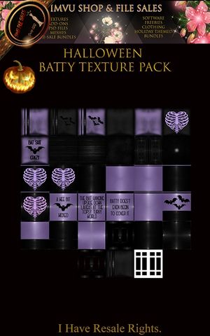 🎃 Halloween Batty Texture Pack🎃