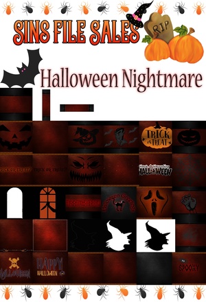 Halloween Nightmare Textures