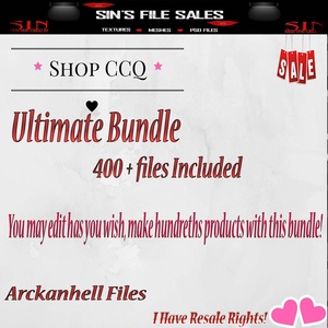 Ultra Bundle!!! 400+ Files!