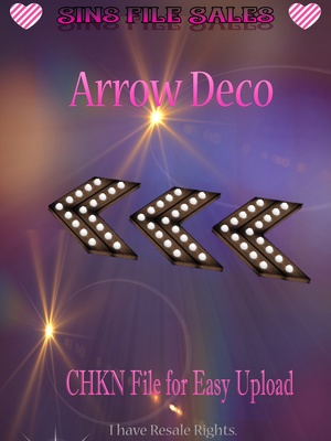 Arrow Deco Mesh