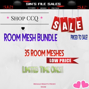 35 Room Meshes Limited Time Only!