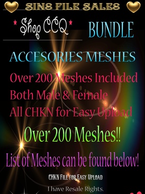 ♥SALE-Meshes♥ Over 200 Accessories for Male &amp; Female!