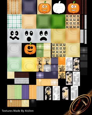 •2018 Halloween Texture Set•75 Files