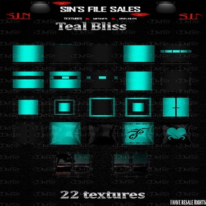 Teal Bliss Texture Pack