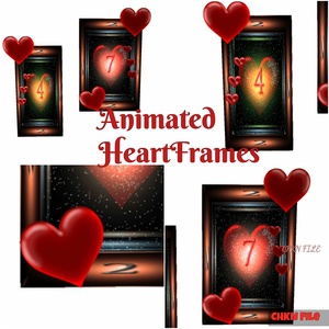 Double Picture Frames Animated