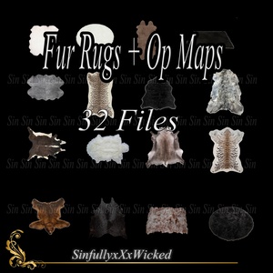 Fur Rugs + Op Maps (32 files)