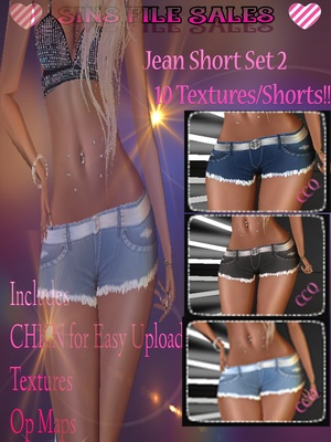 Short Set 2 *10 Short Textures + CHKN