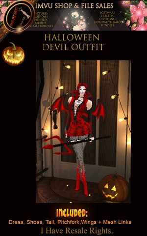 Halloween-Devil Outfit🎃