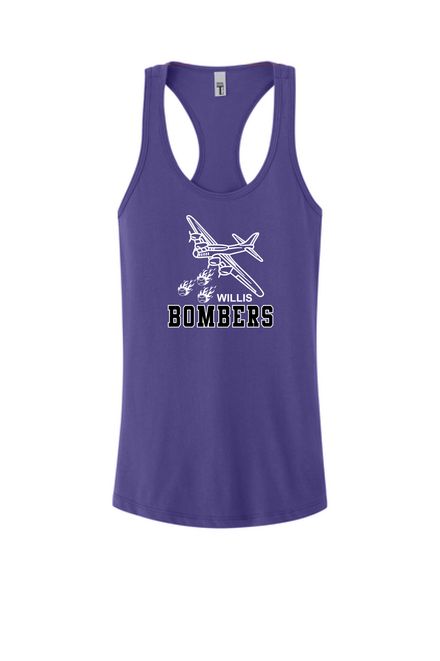 WYAA Bombers Baseball - Purple Tank