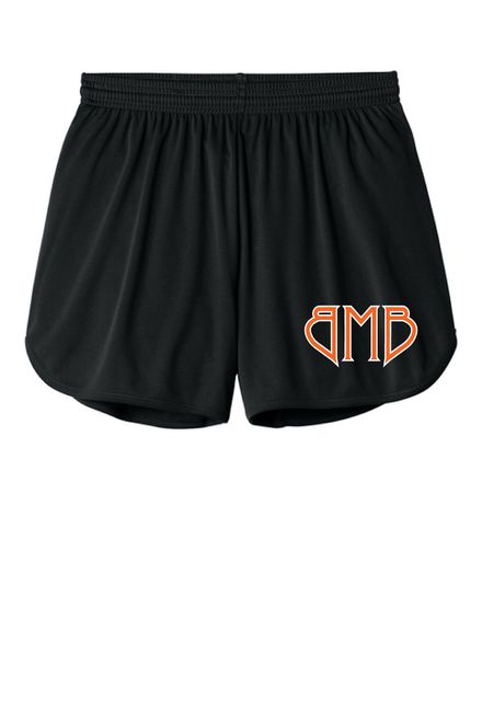 BMB Black 4" Shorts