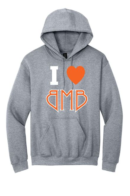 BMB I Heart Grey Hoodie
