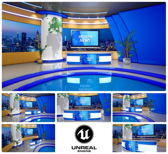 NEWS 13 | UNREAL ENGINE VIRTUAL SET