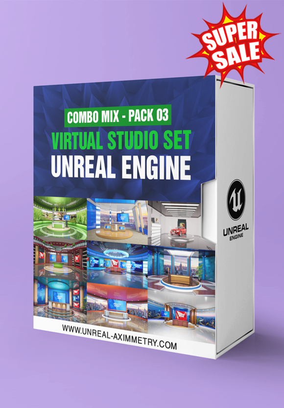 COMBO 03 MIX- 09 UNREAL ENGINE VIRTUAL SET