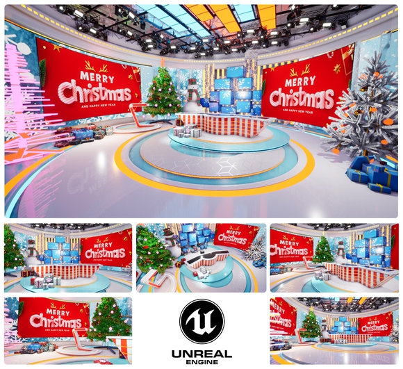 CHRISTMAS 19 | UNREAL ENGINE VIRTUAL SET