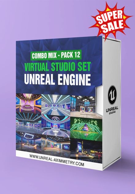 COMBO 12 MIX- 09 UNREAL ENGINE VIRTUAL SET