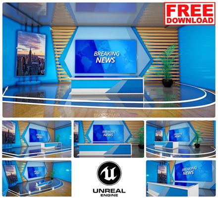 NEWS 16 | UNREAL ENGINE VIRTUAL SET