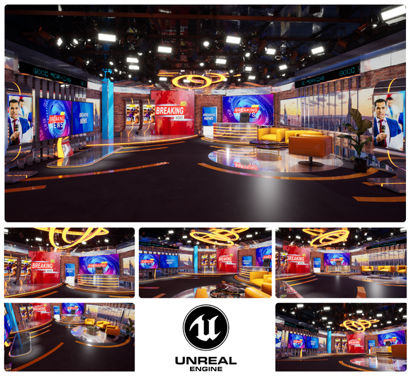 NEWS 95 | UNREAL ENGINE VIRTUAL SET