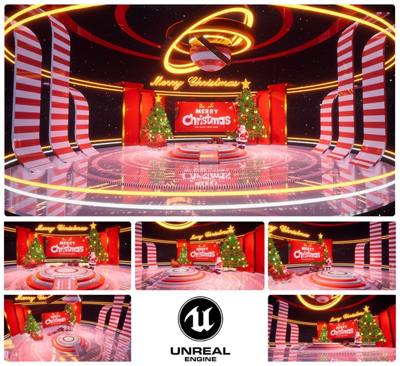 CHRISTMAS 02 | UNREAL ENGINE VIRTUAL SET