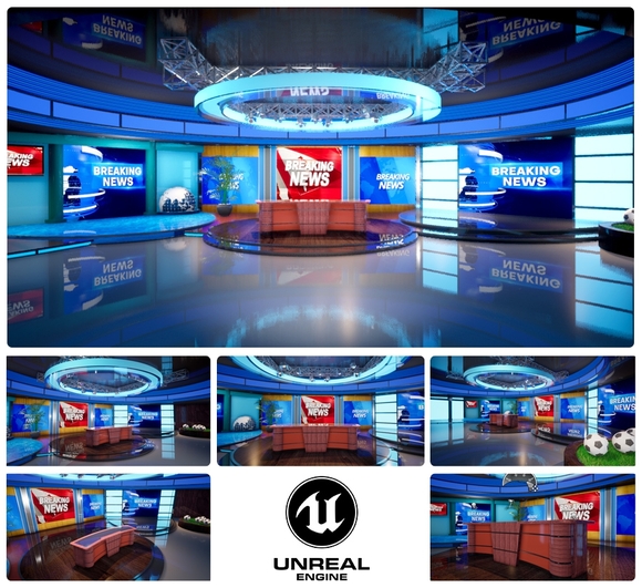 NEWS 41 | UNREAL ENGINE VIRTUAL SET