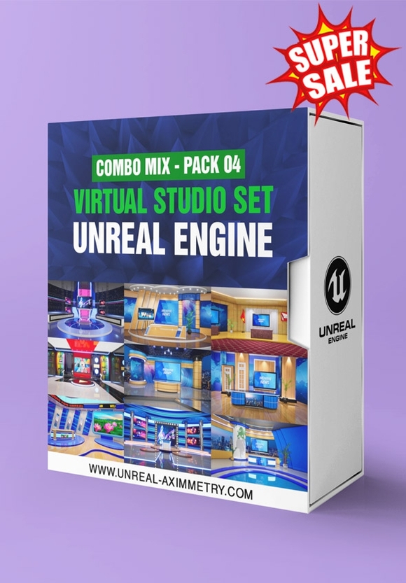 COMBO 04 MIX- 09 UNREAL ENGINE VIRTUAL SET