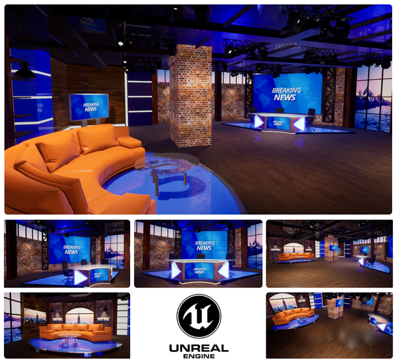 NEWS 80 | UNREAL ENGINE VIRTUAL SET